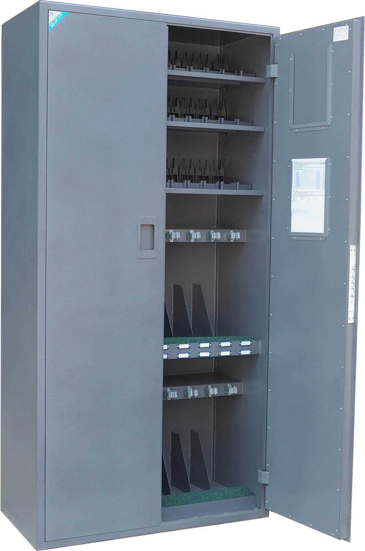 шкаф металлический для хранения боеприпасов